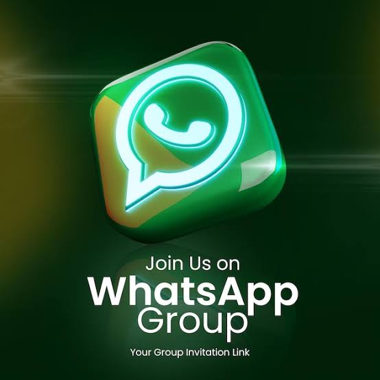 JOIN OUR WHATSTAPP GROUP
